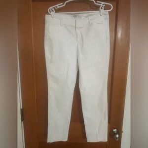 Old Navy White Pixie Pants